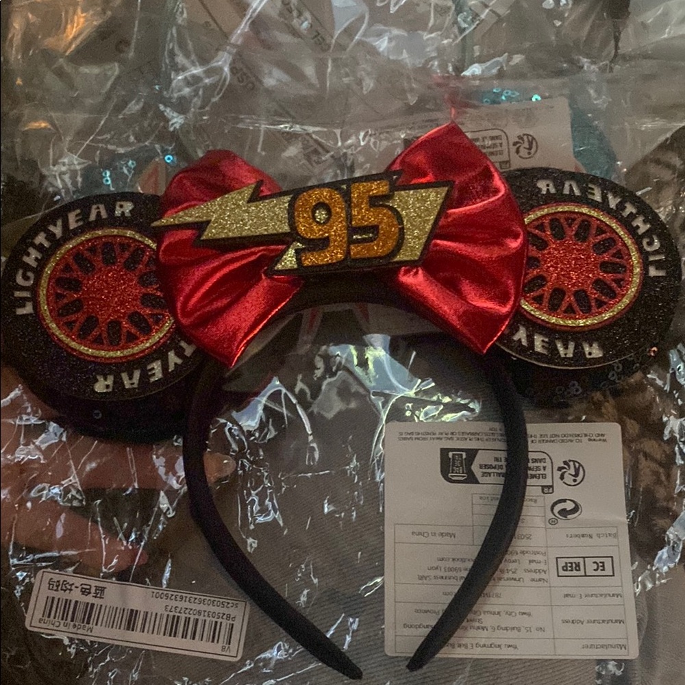 Cars headband disney mickey ears